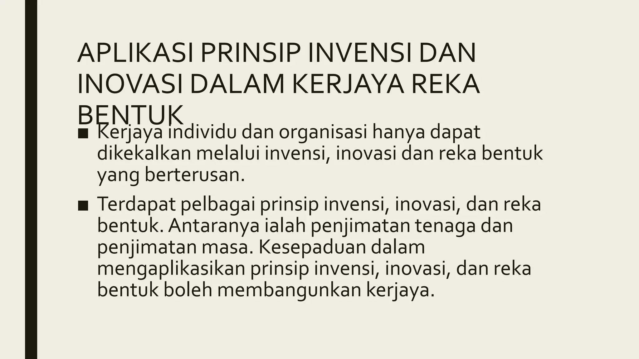Delta Reka Invensi Reka Bentuk & Teknologi: 1.3 Invensi dan inovasi | PPTX