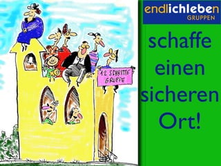 Überblick über die Idee: Endlich-Leben-Gruppen