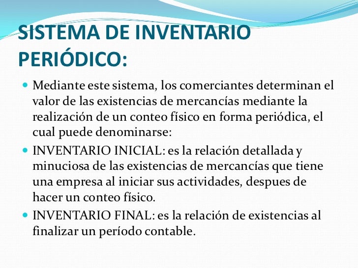 Inventario