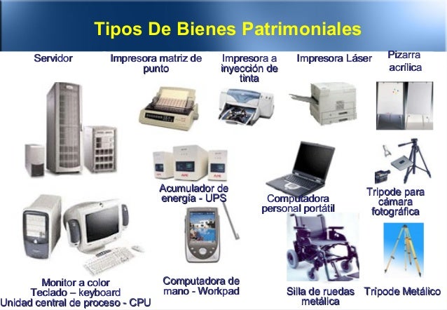 Inventario de bienes patrimoniales