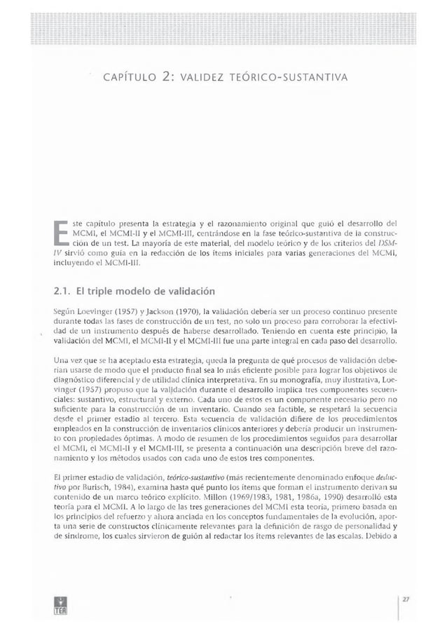 Inventario Clinico Multiaxial de MillonIII MCMIIII Tablas de prevalencia protocolo.pdf Inventario Clinico Multiaxial de MillonIII MCMIIII Tablas de prevalencia protocolo.pdf