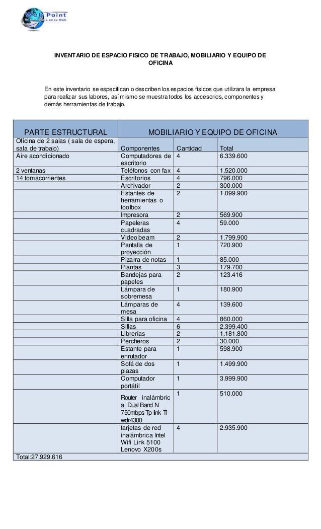 Inventario de computo