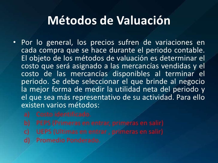 Inventarios