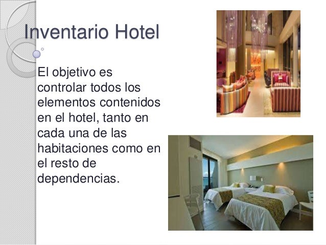 Inventarios de habitaciòn