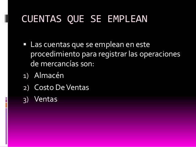 Inventarios Perpetuos