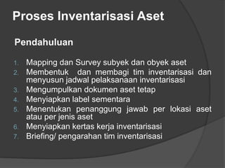 Inventarisasi aset - Asset Inventory as a part of asset management | PPTX
