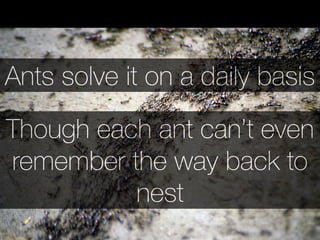 Traveling salesman problem 
Took humanity over 40 years to solve 
 