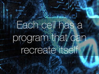 Each cell has a CPU 
& distributed 
compilers 
 