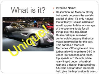 Adjectives for inventions | PPT