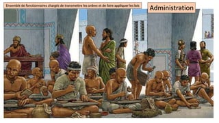 AdministrationEnsemble de fonctionnaires chargés de transmettre les ordres et de faire appliquer les lois
 