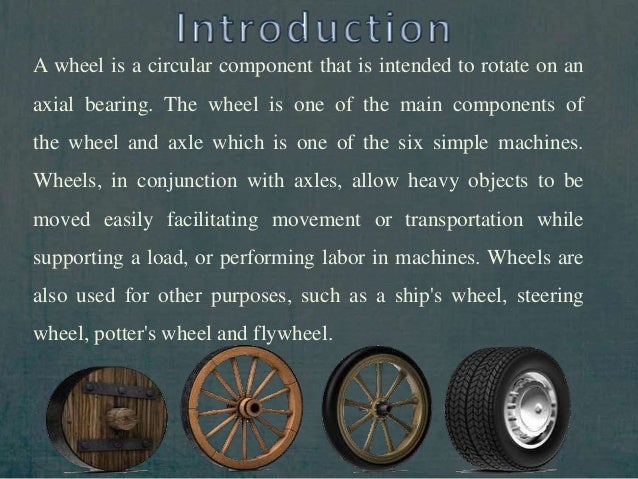 The discovery wheel essays