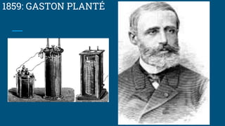 1859: GASTON PLANTÉ
 