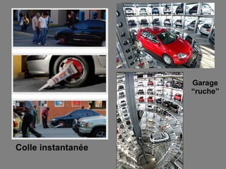 Colle instantanée Garage “ruche” 