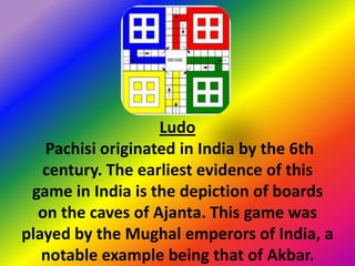 When Was Ludo Invented Inventions and discoveries by india | PPSX