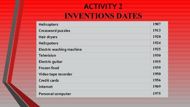 Inventions Or Discoveries Francisco Poyatos