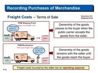 Merchandise Expense Merchandising Operations and the Multiple-Step Income Statement | PPTX
