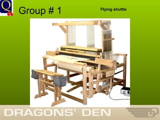 History Department Group # 1 Flying shuttle 