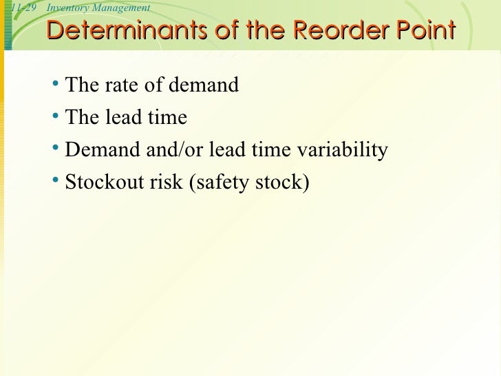 ️ Advantages of reorder level. What is reorder level of stock?. 20190301