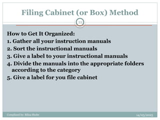Shobe File Inventory.pptx welcome back to the Chapter | PPTX