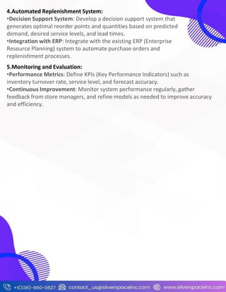 Predictive Inventory Management System for Retail - Silverspace Inc. | PDF
