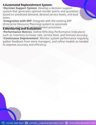 Predictive Inventory Management System for Retail - Silverspace Inc. | PPTX