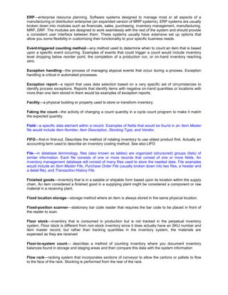 Inventory glossary | DOCX