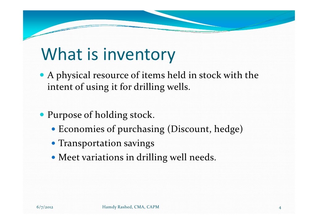 Inventory accounting & management [compatibility mode]