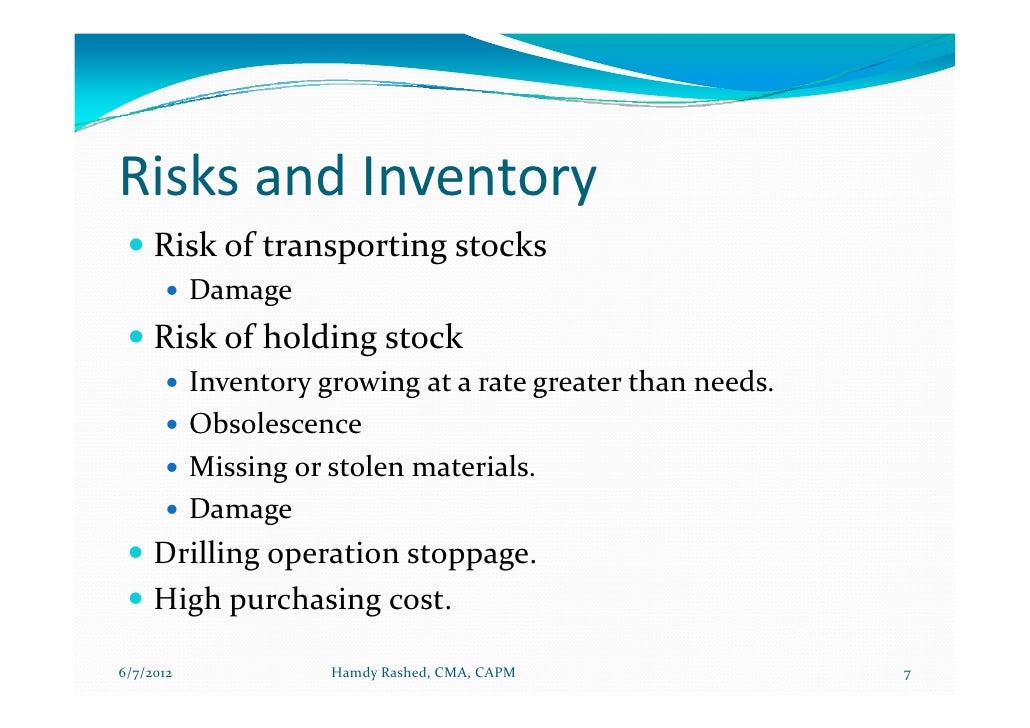Inventory accounting & management mode]