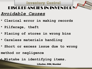 Inventory control | PPT