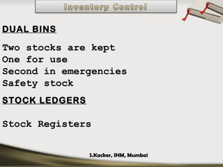 Inventory control | PPT
