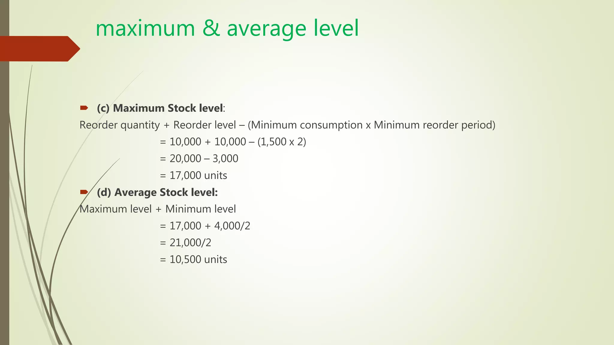 Inventory control | PPTX