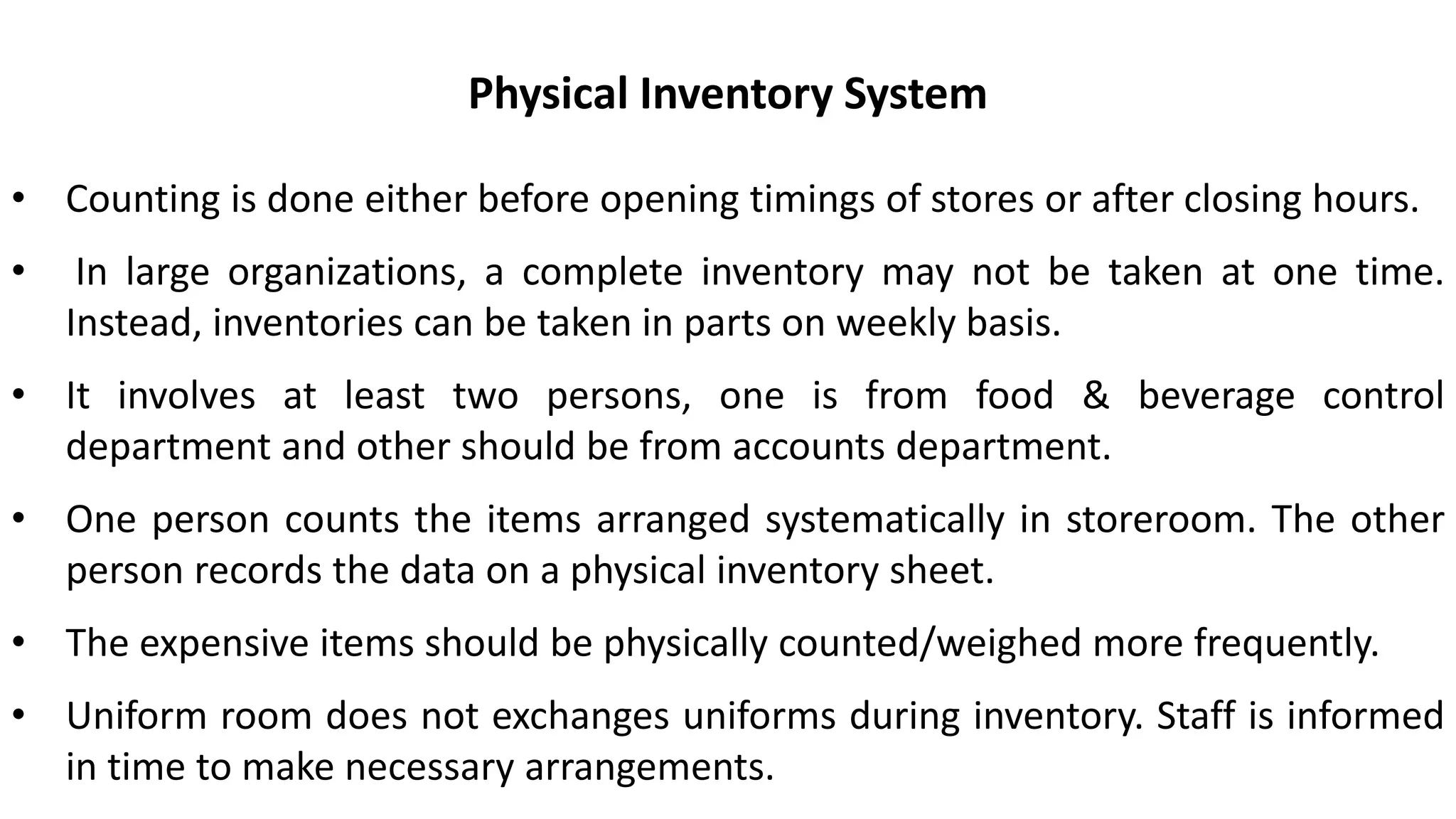 Inventory control | PPTX
