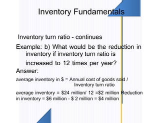 Inventory fundamental powerpoint | PPT