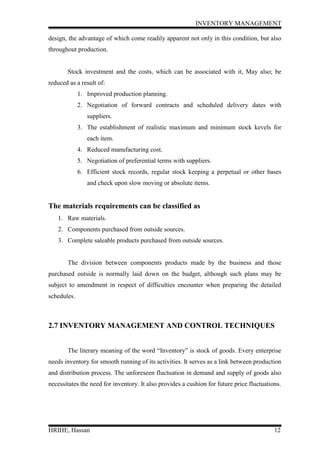 Inventory management