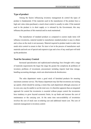 Inventory management