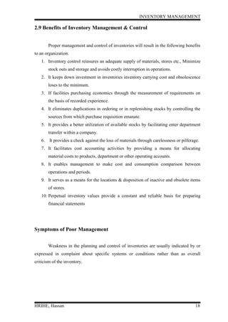 Inventory management