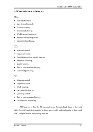 Inventory management