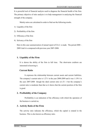 Inventory management