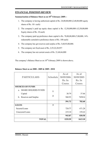 Inventory management