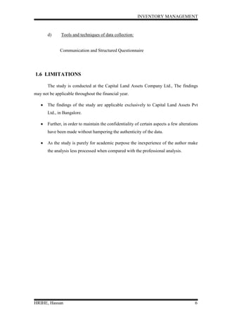 Inventory management