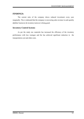 Inventory management