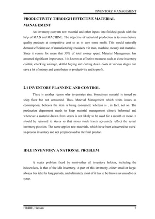 Inventory management