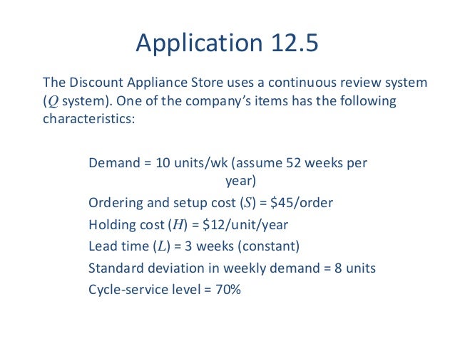 Inventory Management Inventory Management