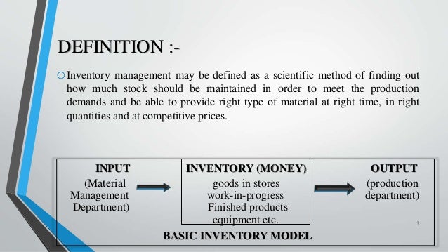 inventory management inventory management definition