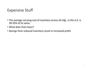 Supply chain management INVENTORY MANAGEMENT IN A SUPPLY CHAIN | PPT