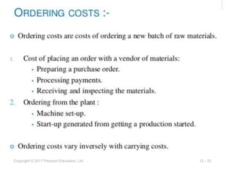 12 - 33
Copyright © 2017 Pearson Education, Ltd.
 