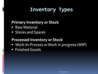 Inventory Management | PPT