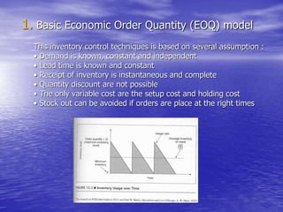Inventory management1 | PPT