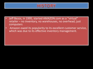  According to an analyst, "When you think of web shopping, you think of Amazon first." 