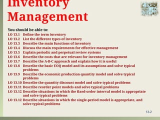 Inventory Management Part 3.pptxInventory Management | PPTX